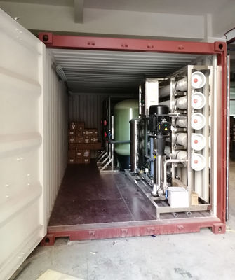 Sistemi industriali del RO di osmosi inversa di agricoltura 50000GPD dell'impianto per il trattamento delle acque buono in sotterraneo in contenitore mobile