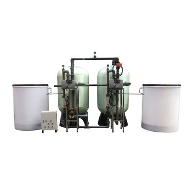 Filtro da filtrazione dell'acqua di pretrattamento del sistema dell'addolcitore dell'acqua della pianta di purificazione di trattamento dell'acqua di pozzo del carro armato di 15000L/H FRP