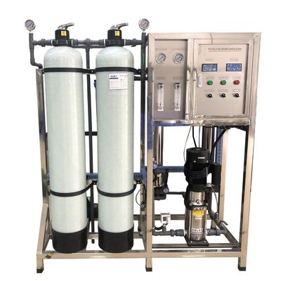 Piccolo sistema di filtrazione della macchina di purificazione del RO di osmosi inversa 500L/H dell'impianto di chiarificazione automatico industriale di trattamento delle acque